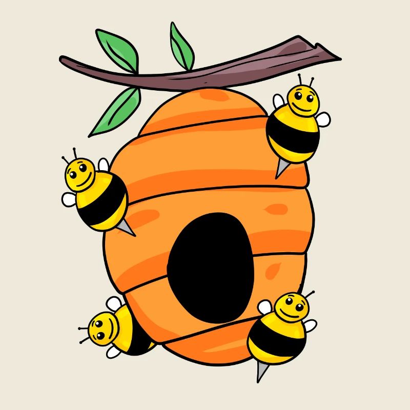 Nid d’abeilles nid d’abeilles nid de guêpes nid de guêpes