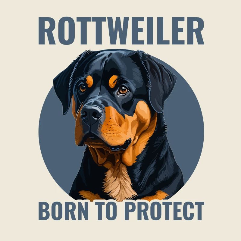 Rottweiler Rottie - Born to protect