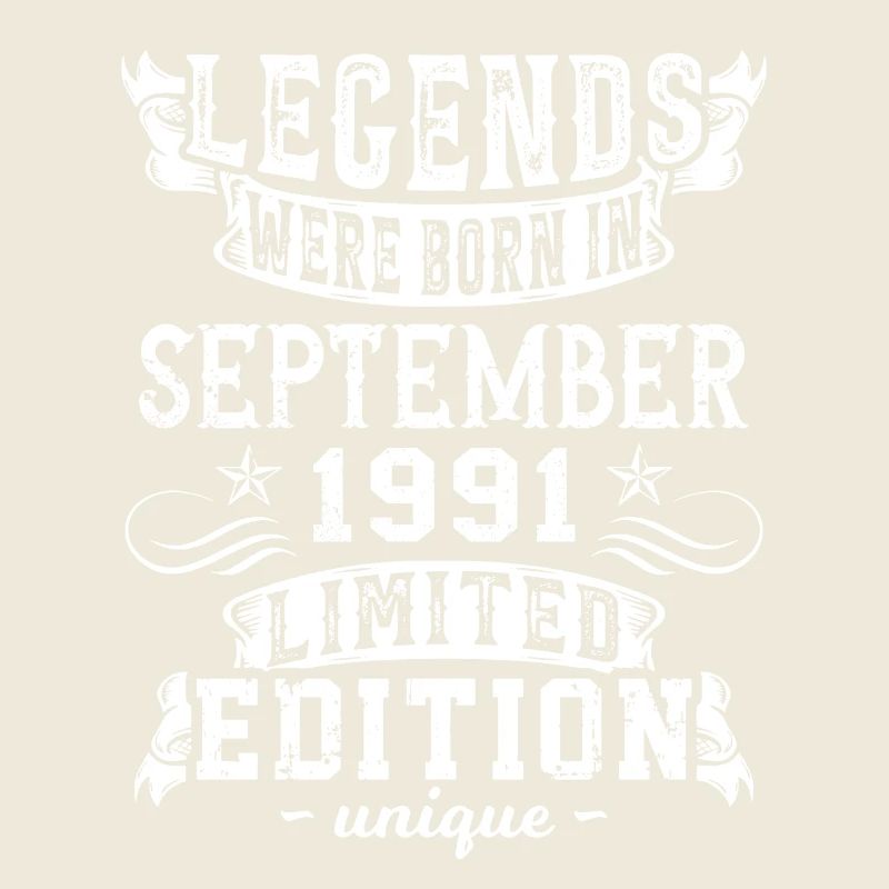 Anniversaire Septembre 1991 année Edition Limitée