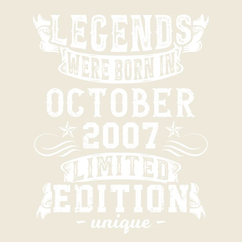 Anniversaire Octobre 2007 année Edition Limitée