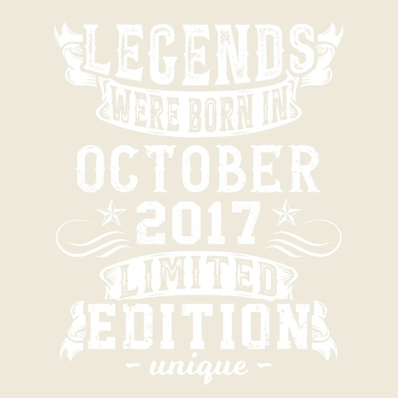 Anniversaire Octobre 2017 Année Edition Limitée