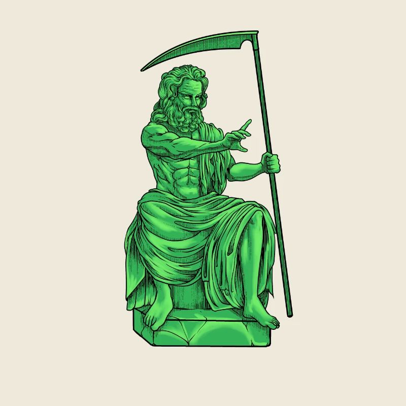 Griechischer Gott Kronos - Römischer Gott Saturnus