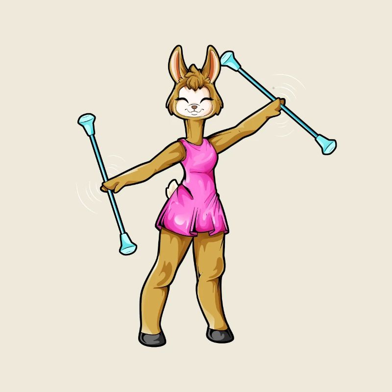 Twirling Lama
