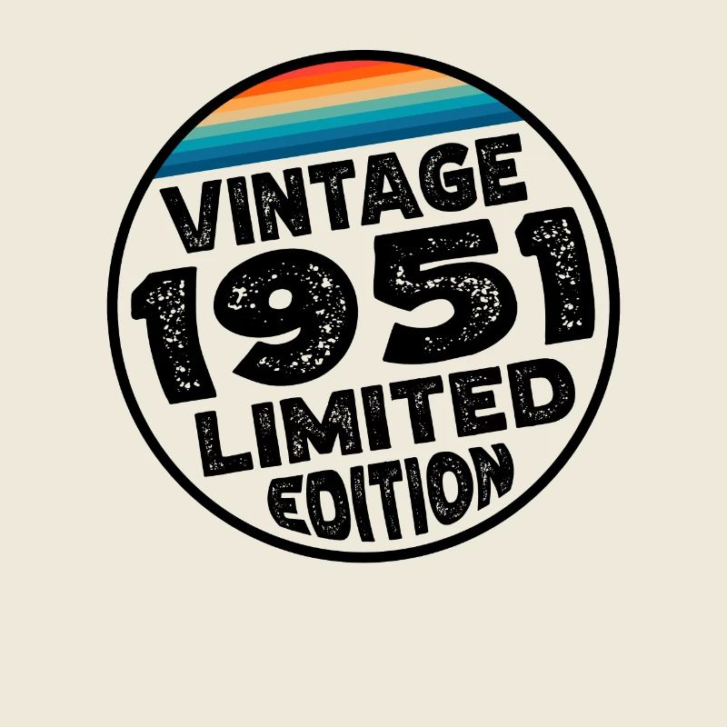 Limited Edition since 1951 Geburtstag Geschenk