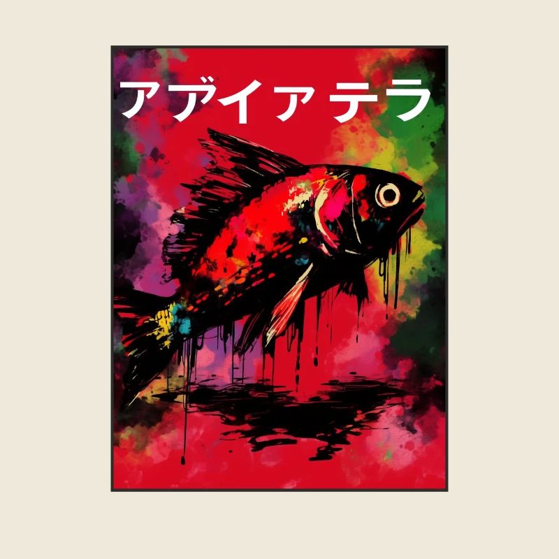 Japanese Fish Poster