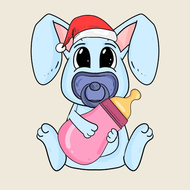 Noël Bébé Lapin