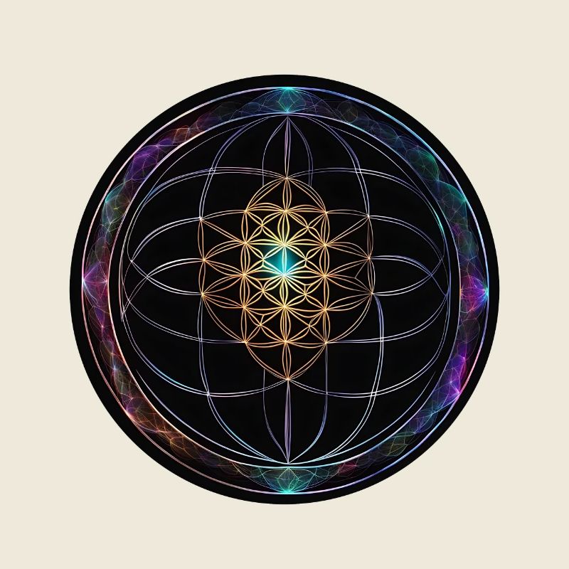 Metatron Discs Mandala Glow