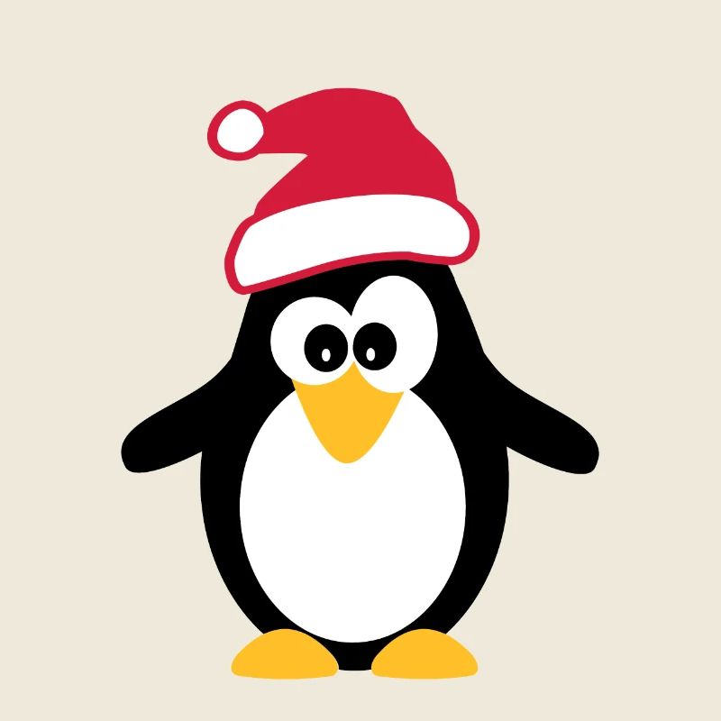 Pingouin de Noël