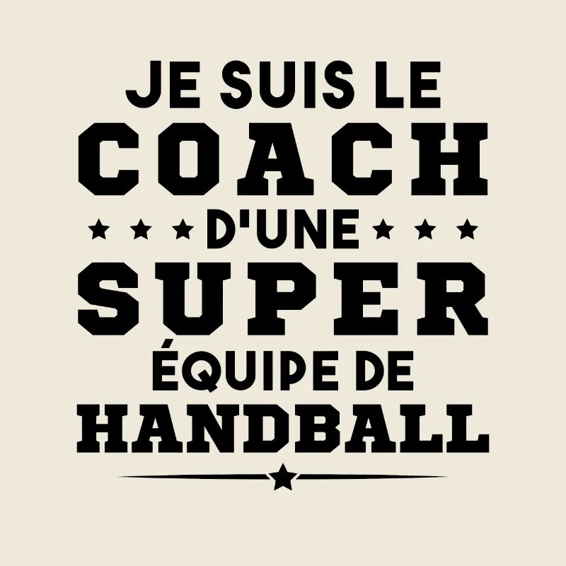 Je Suis Le Coach D'une Super Équipe De Handball