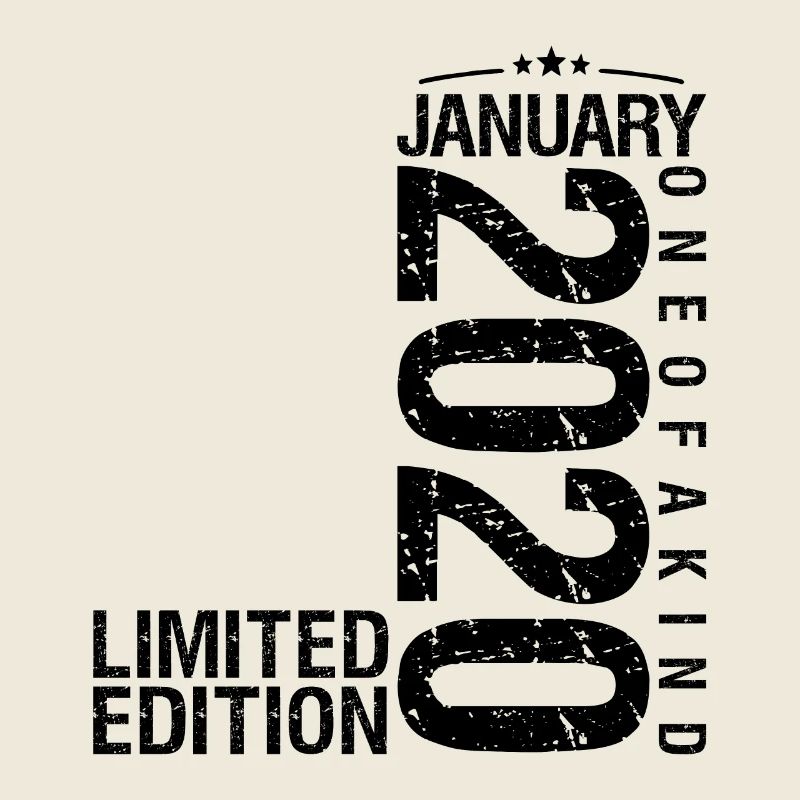 January 2020 January Anniversary January 2020