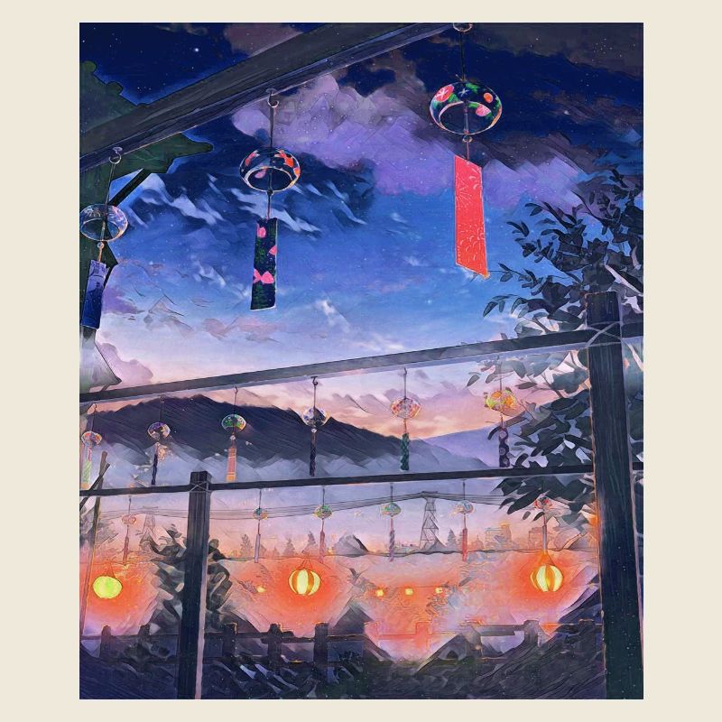 Die Berge Japans