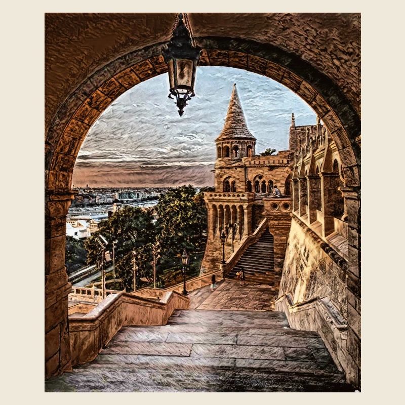 Fisherman's Bastion, Budapest, Hungary