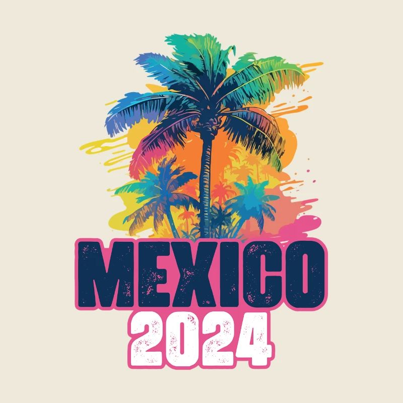 Mexico 2024 Holiday Palm Blob