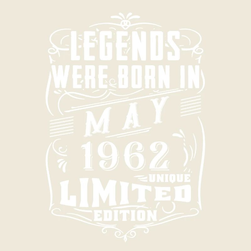 Anniversaire Mai 1962 Année Edition Limitée