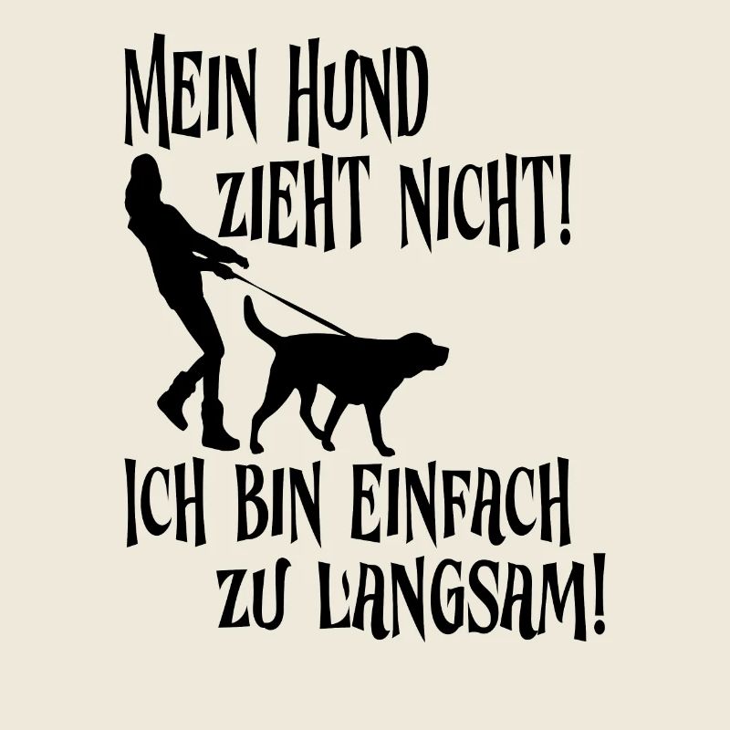 Mein Hund zieht nicht ich bin einfach zu langsam