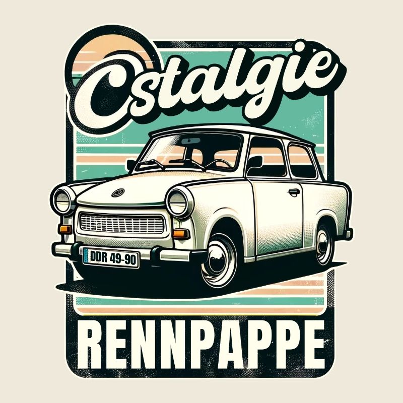 Ostalgie Rennpappe – Trabant 601 Trabbi DDR Retro