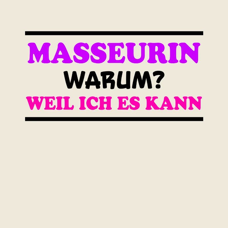 Masseurin Spruch Beruf Massage Masseurin Geschenk