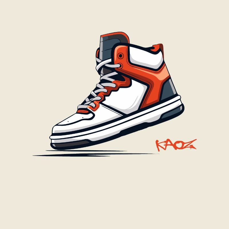 Fan de baskets Turnschuh