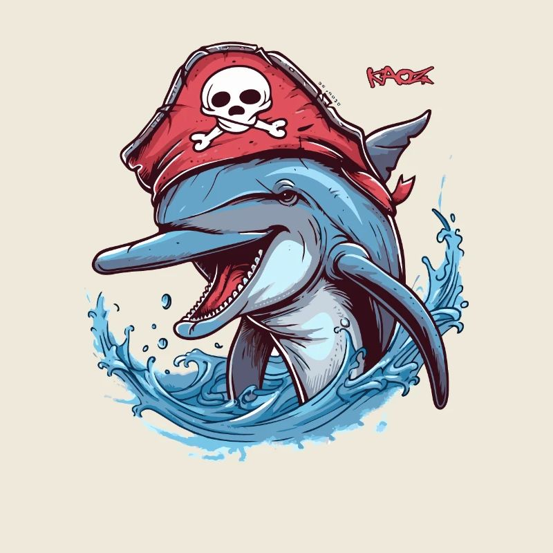 Alberner Delfin Pirat