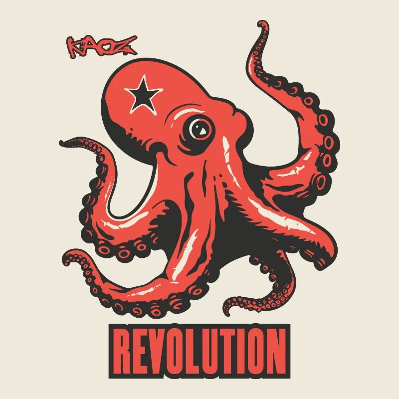 Parody Octopus Comrade Revolution