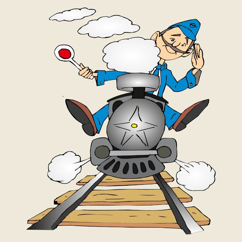 Alte Dampflokomotive