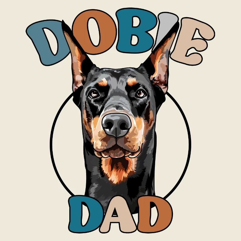 Dobie Papa Doberman Chiens Chien Wilsigns