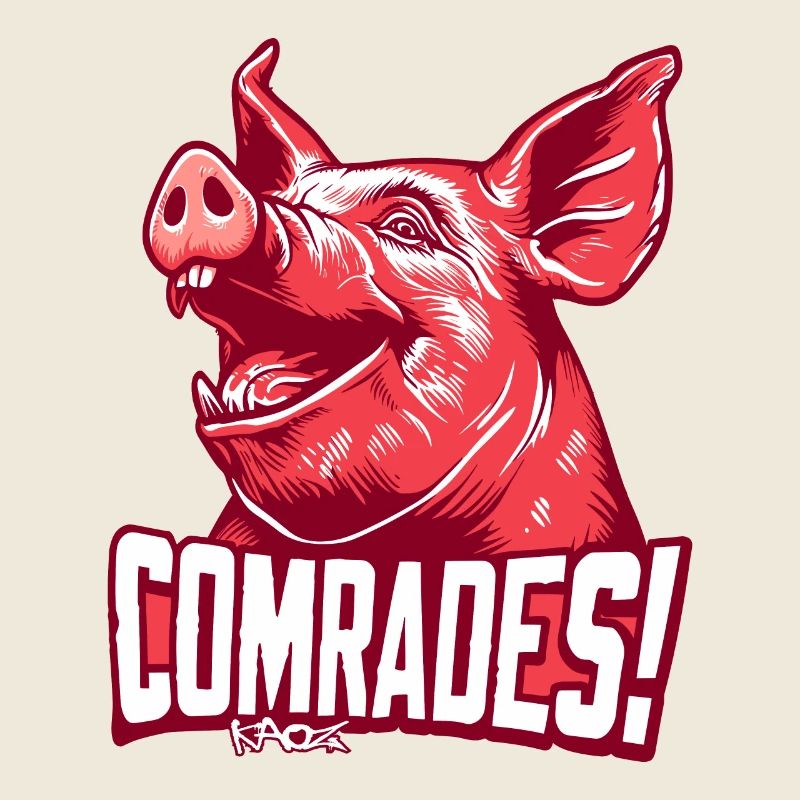 Parodie du camarade communiste Pig