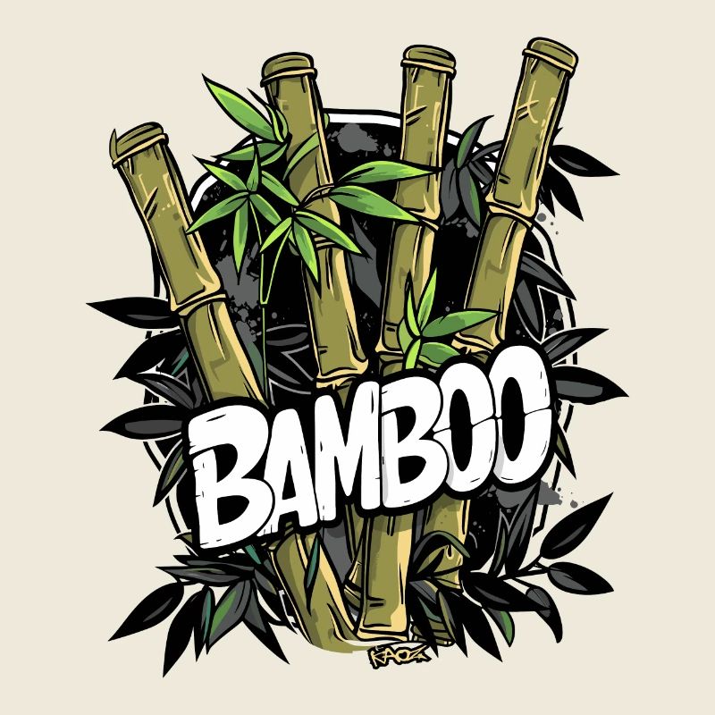 Bambuswald, ein Wald voller Bambus