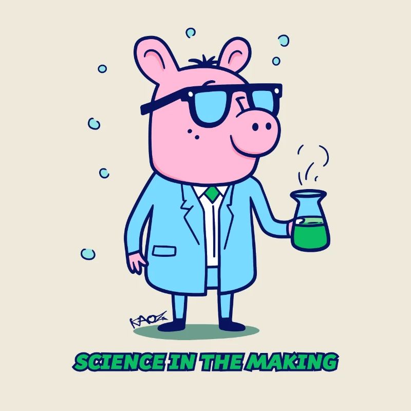 Science in the making with Professor Schwein