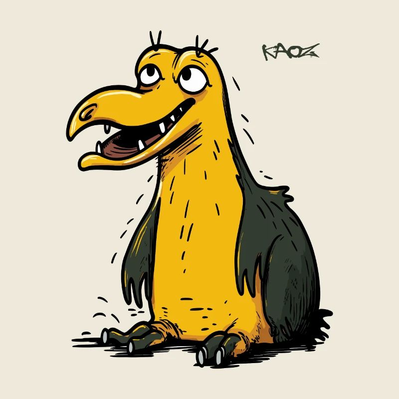 Cartoon Creature: Mutant Platypus