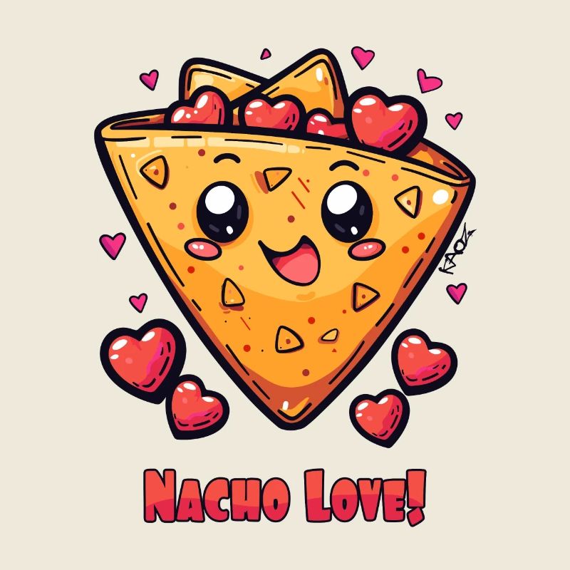 Anime mignon Chibi : Amour Nacho Japonais