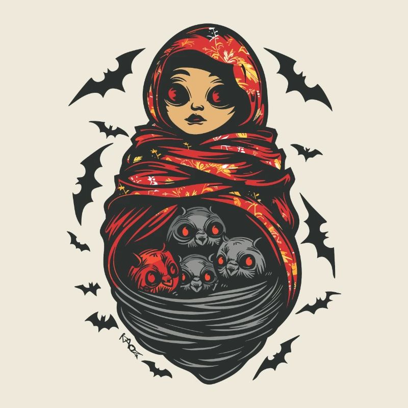 Babushka and Bats: Horror Matryoshka