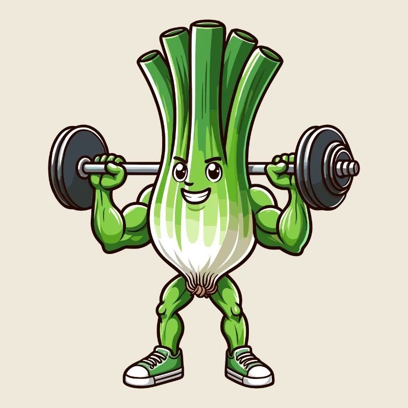Leek Bodybuilder, Strength Training