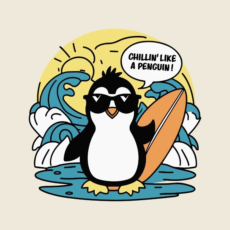 CHILLIN' LIKE A PENGUIN