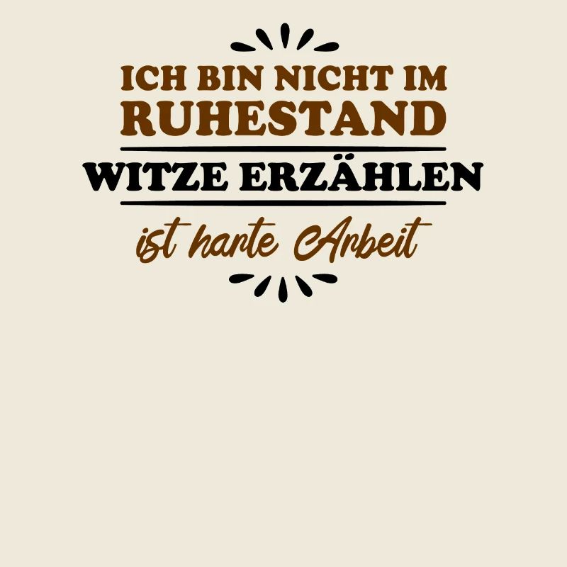 Ruhestand Rentner Pensioner Witze-Erzähler
