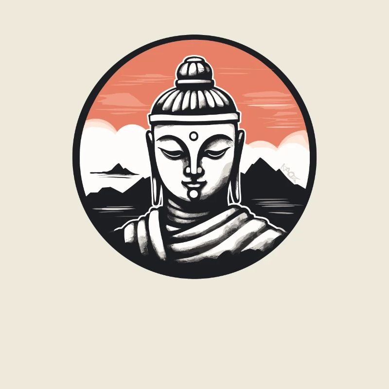 Le moine Bouddha