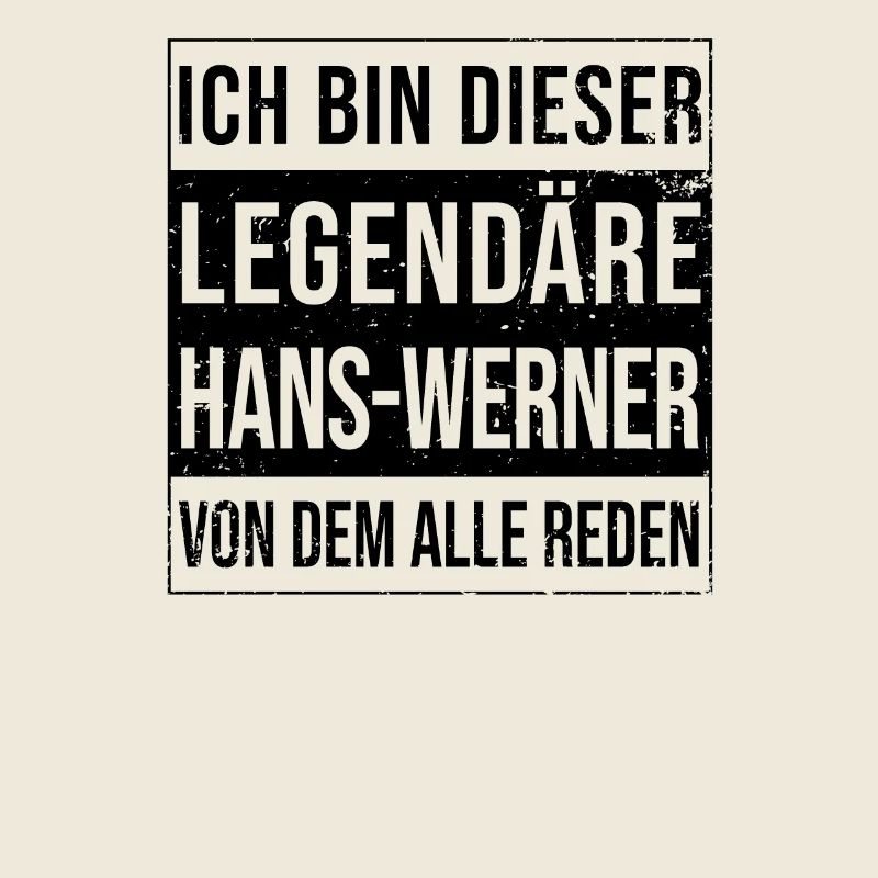 Je suis cette légende pour Hans-Werner