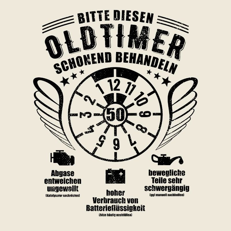 Oldtimer schonend behandeln - 50. Geburtstag