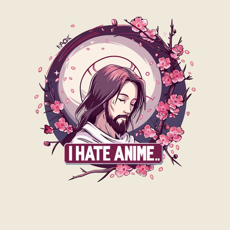 Tired Cool Sakura Jesus, I Hate Anime
