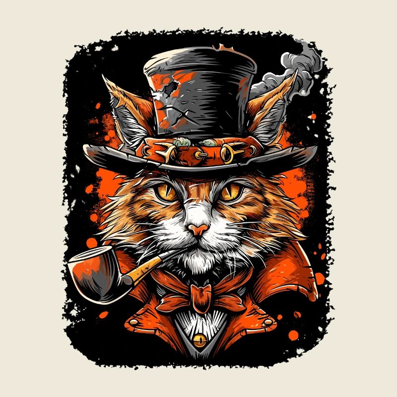Steampunk Katze