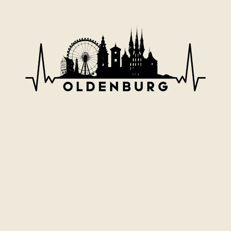 Heartbeat Skyline Germany Oldenburg