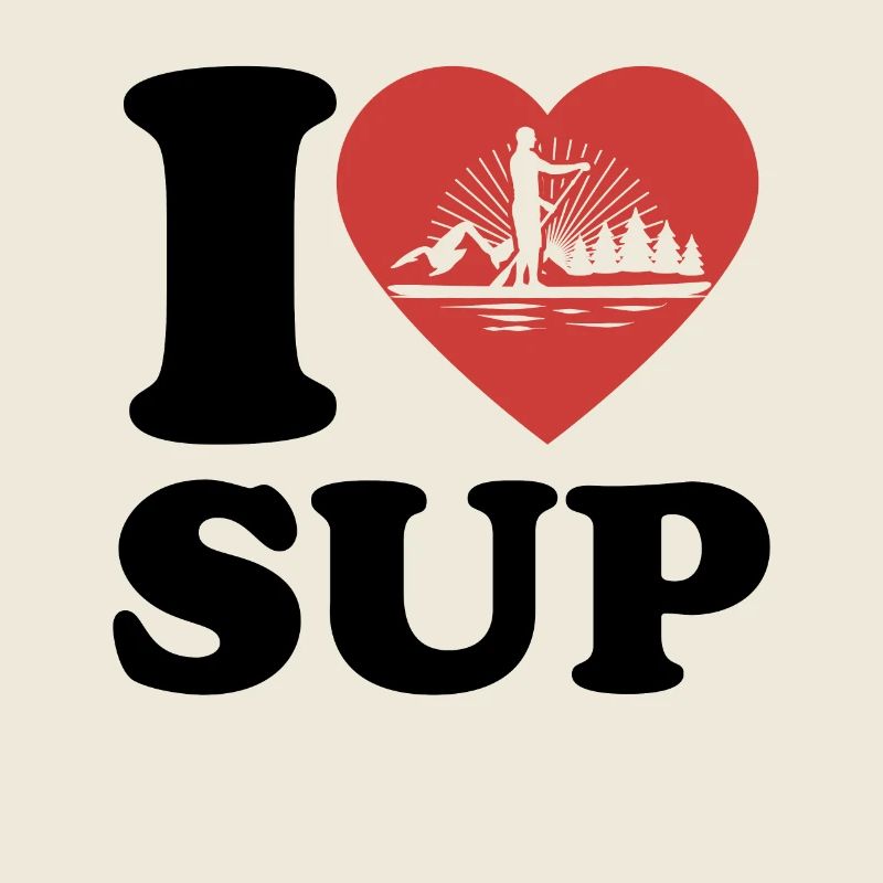 I Love SUP - Heart - Hobby