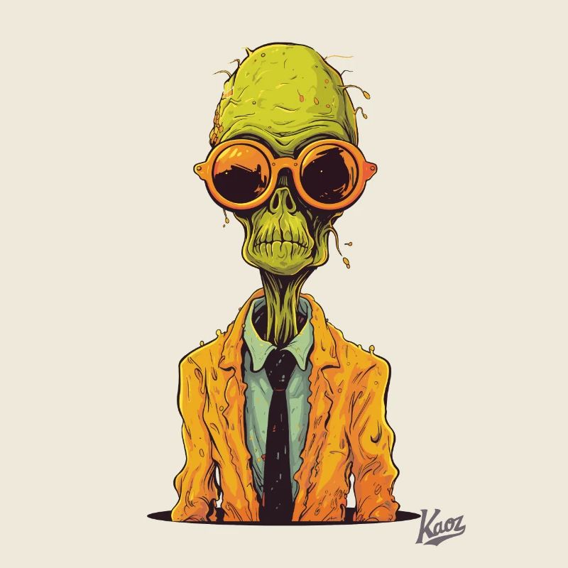 Der Alien-Zombie-Workaholic