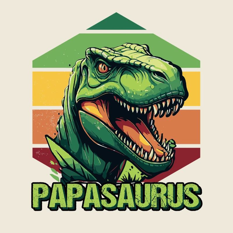 Papa Vater Dino Dinosaurier Papasaurus