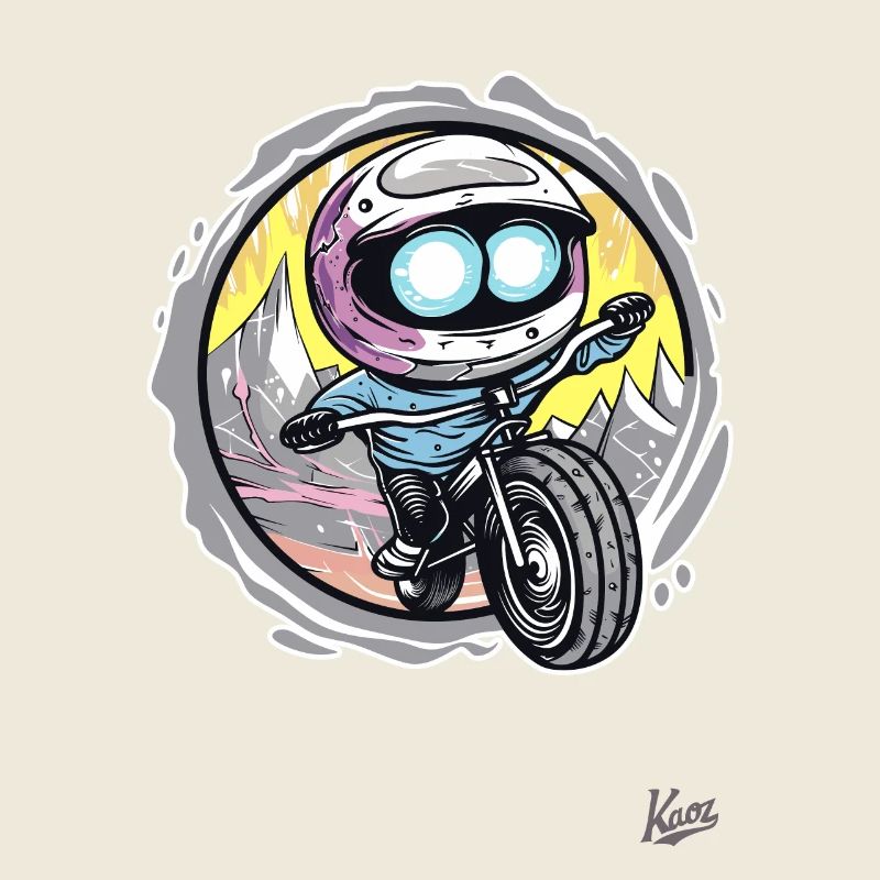 Little Chibi : Motard drôle