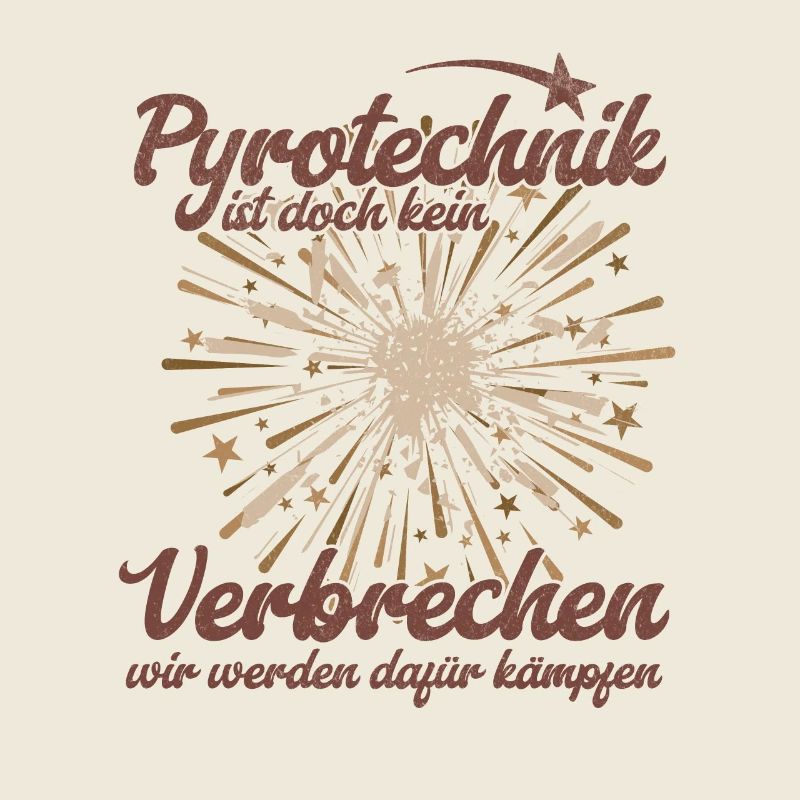 Pyrotechnik ist doch kein Verbrechen - Meme Spruch