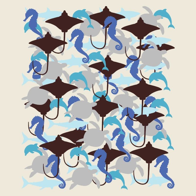 Ocean Camouflage – Meeresleben im Tarnstil