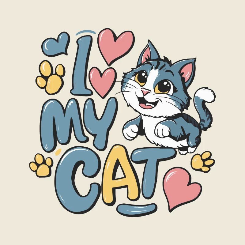 I LOVE MY CAT
