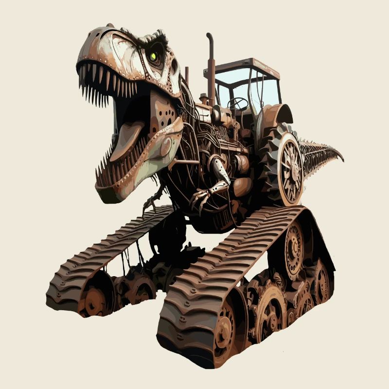 Dino-Traktor Hybrid T- Rex