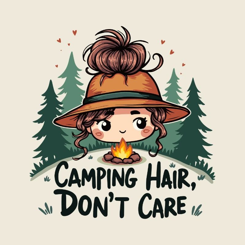 CHEVEUX DE CAMPING, ON S’EN FOUT
